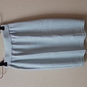 Vintage St John Evening Mint Green Women's Knit Skirt Sz 2